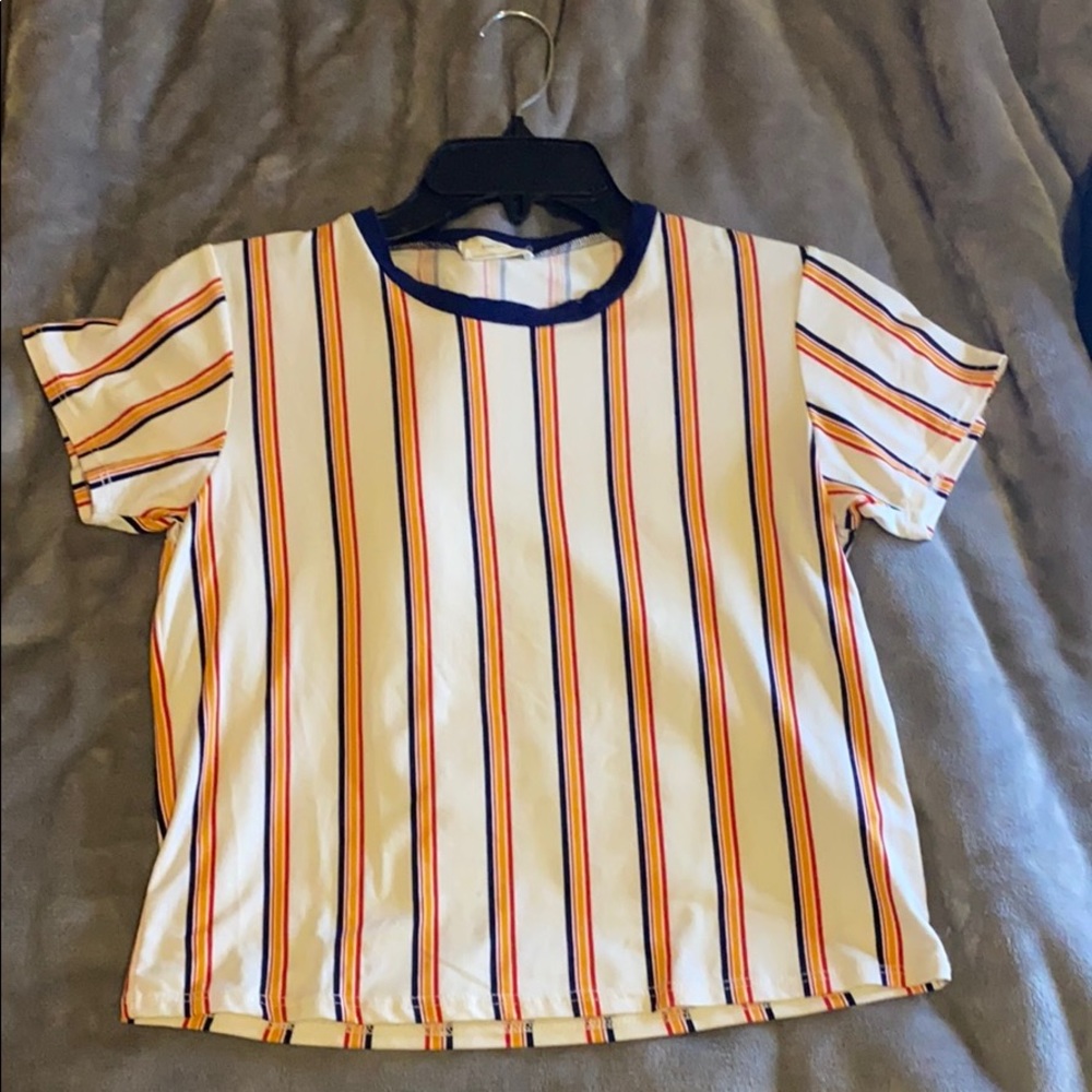 Stripped Multiple Croptop